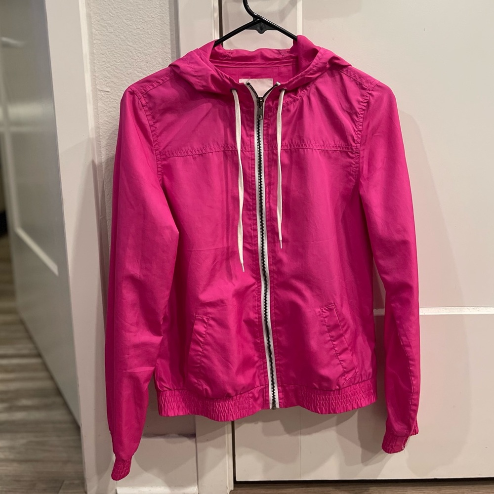 Zumiez Hot Pink Windbreaker S